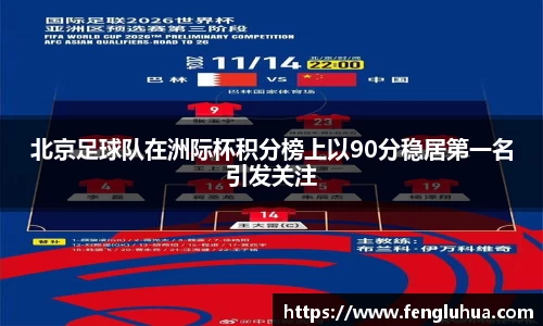 北京足球队在洲际杯积分榜上以90分稳居第一名引发关注